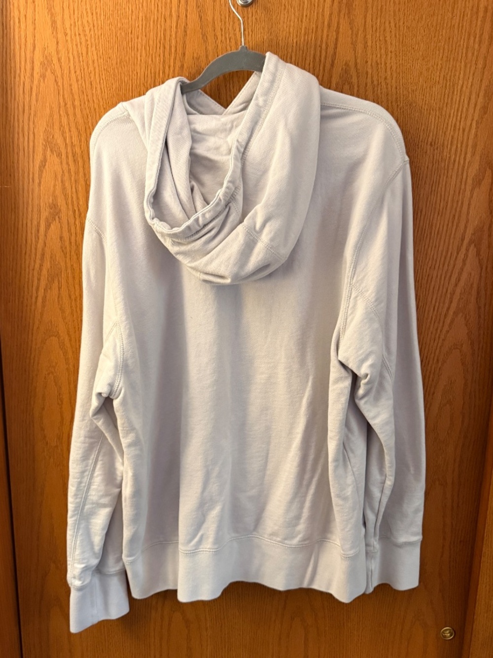 Mens XL American Eagle light grey hoodie - Picture 2 of 6